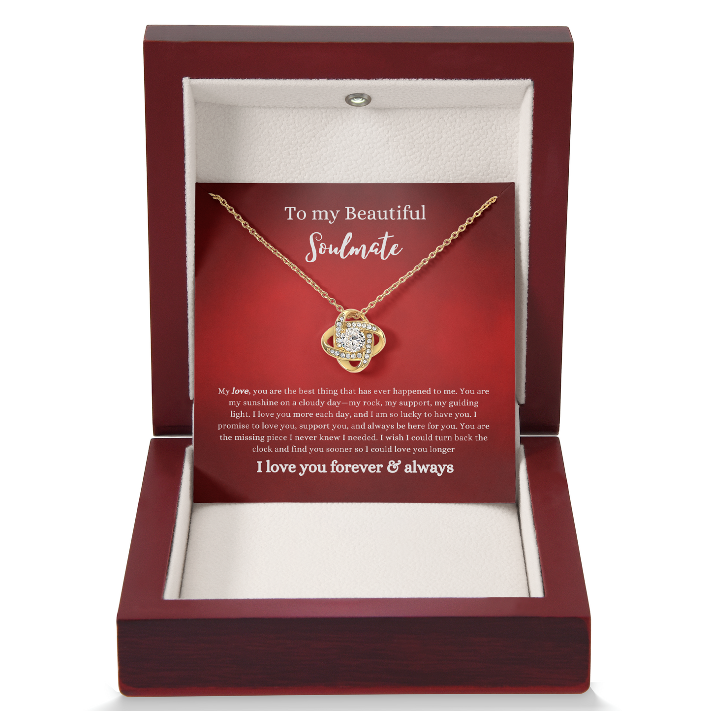 Personalized necklace is the perfect gift for your wife, future wife, or soulmate