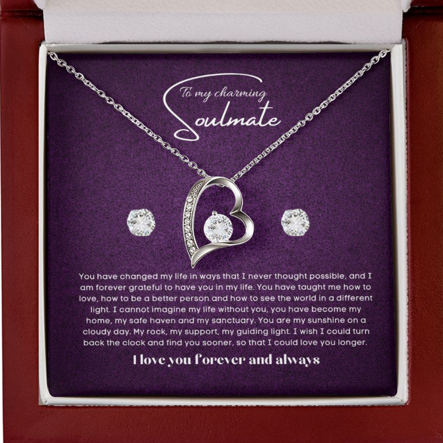 To my soulmate forever love