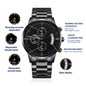 Custom engraved massage watch