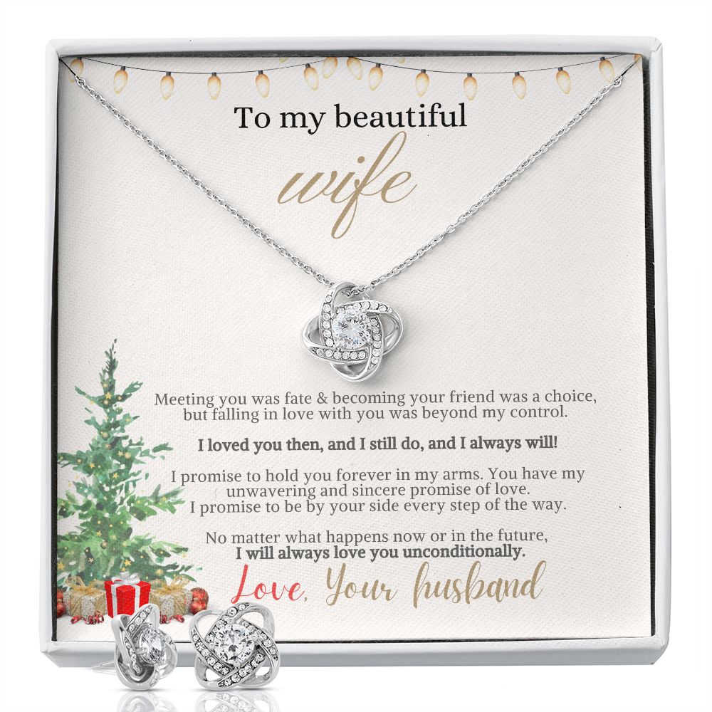 Wife Christmas jewelry set