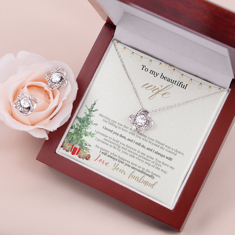 Wife Christmas jewelry set