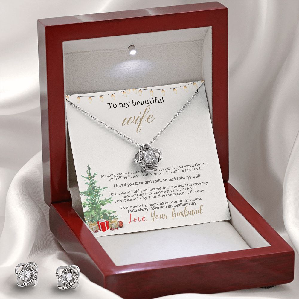 Wife Christmas jewelry set