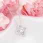 To my wife massage card necklace with luxury box