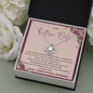 To my future wife massage card necklace with luxury box