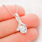 To my future wife massage card necklace with luxury box