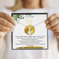 To my future wife massage card necklace with luxury box