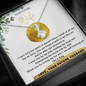 To my future wife massage card necklace with luxury box