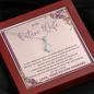 To my future wife massage card necklace with luxury box