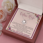 To my future wife massage card necklace with luxury box