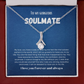 To my soulmate gift for birthday or anniversary and Valentinesday