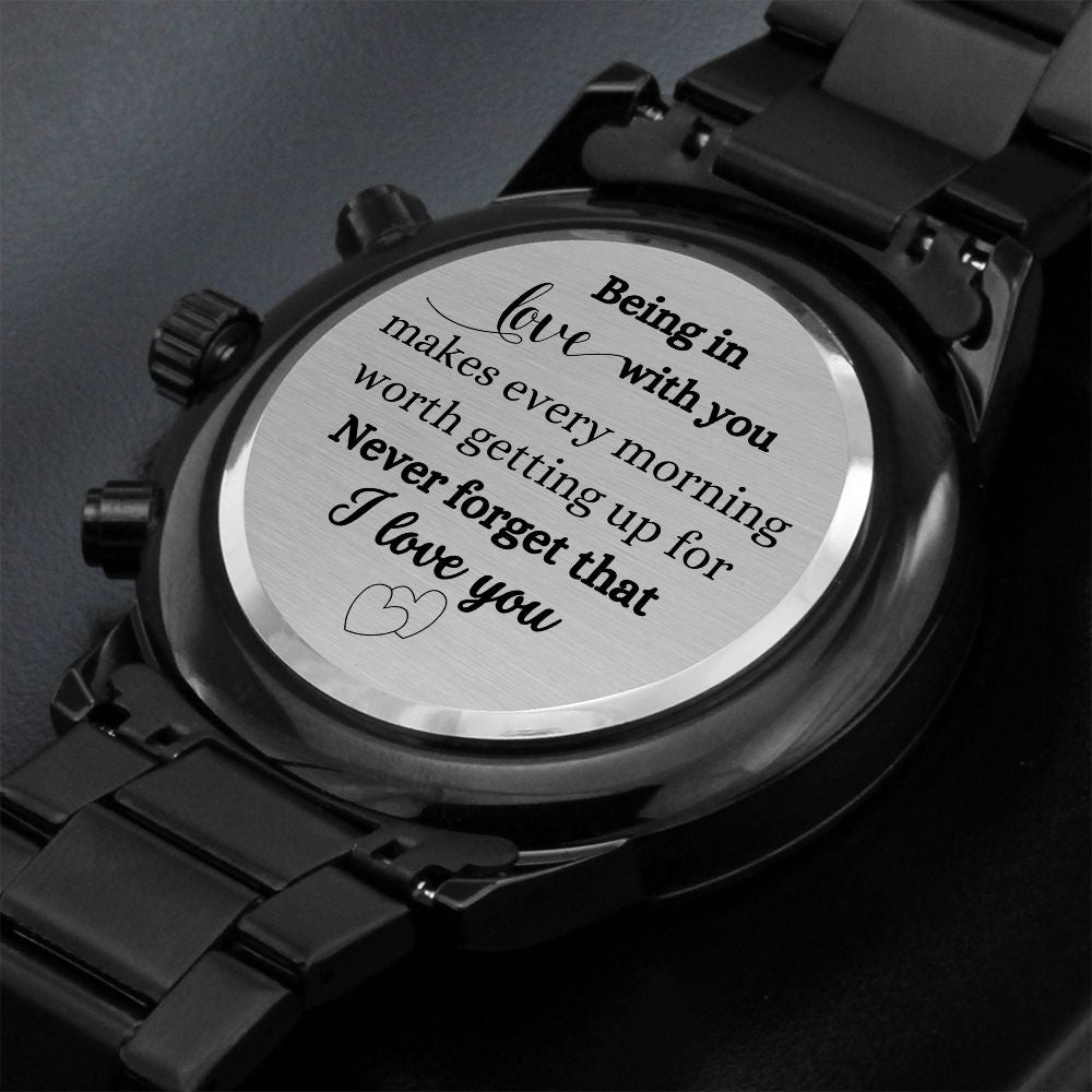 Being in love with you birthday or anniversary or Christmas gift for husband