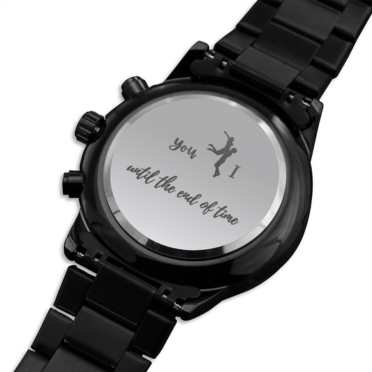 Gift for husband engraved massage watch