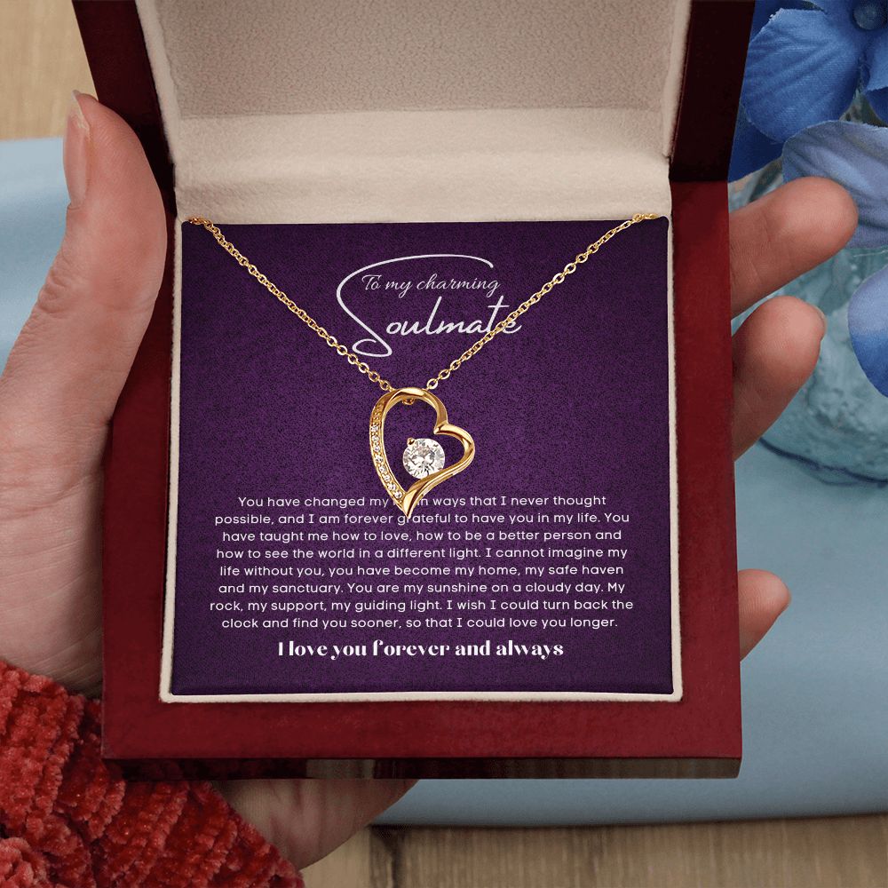 To my soulmate necklace forever