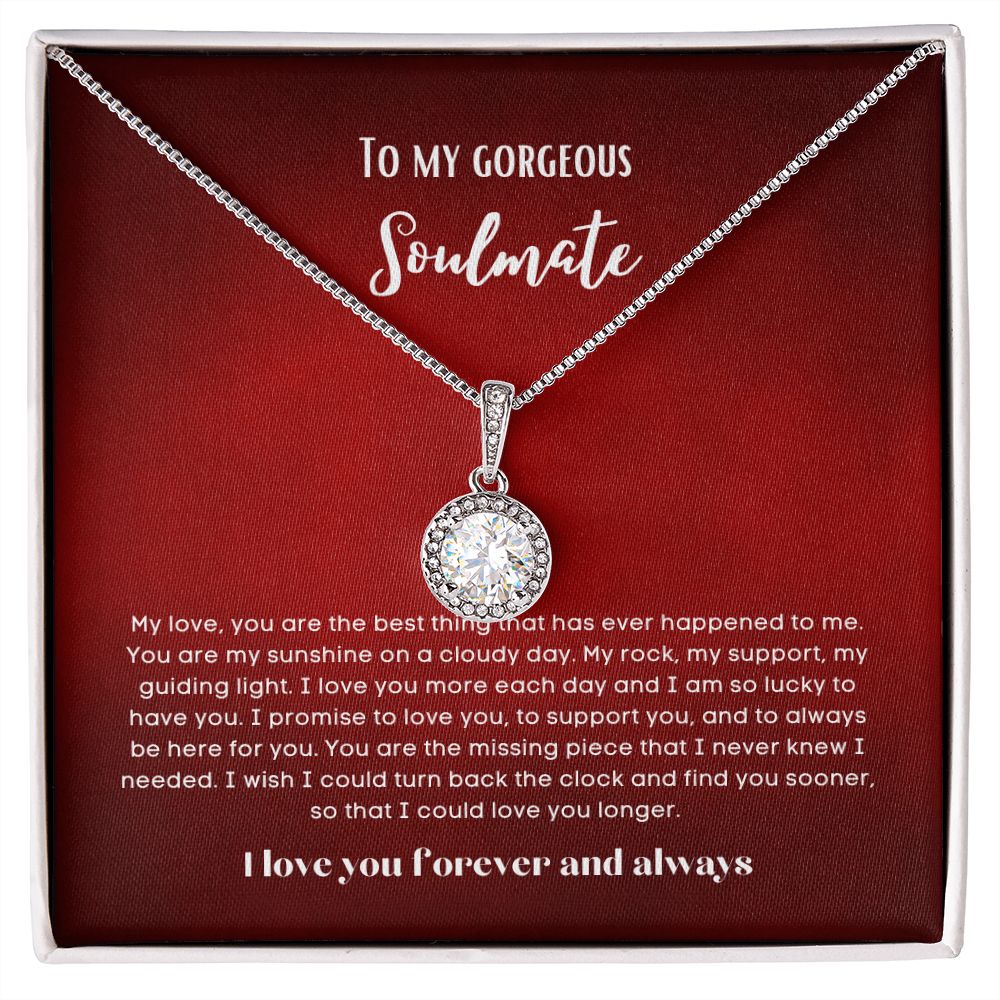 To my soulmate gift for birthday or anniversary and Valentinesday