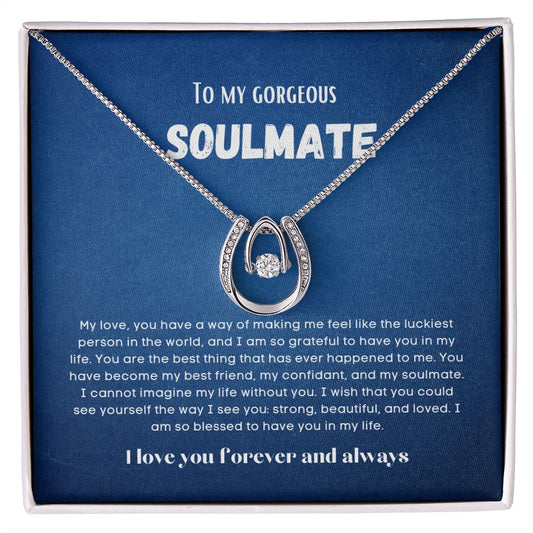 To my soulmate perfect gift for your soulmate or wife