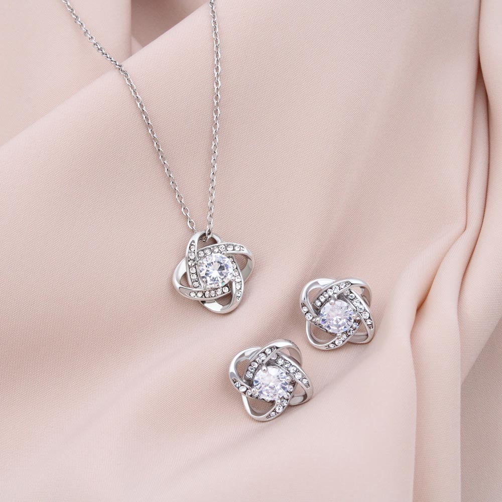 To my soulmate necklace and earrings set