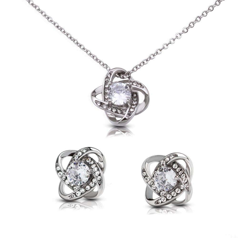 To my soulmate necklace and earrings set