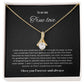To my soulmate alluring beauty necklace gift for birthdays and special occasion