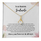 To my soulmate alluring beauty necklace gift for birthdays and special occasion
