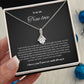 To my soulmate alluring beauty necklace gift for birthdays and special occasion