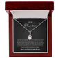 To my soulmate alluring beauty necklace gift for birthdays and special occasion