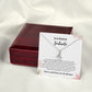 To my soulmate alluring beauty necklace gift for birthdays and special occasion
