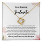 Love Knot To my soulmate necklace gift for anniversary or Valentine's ay
