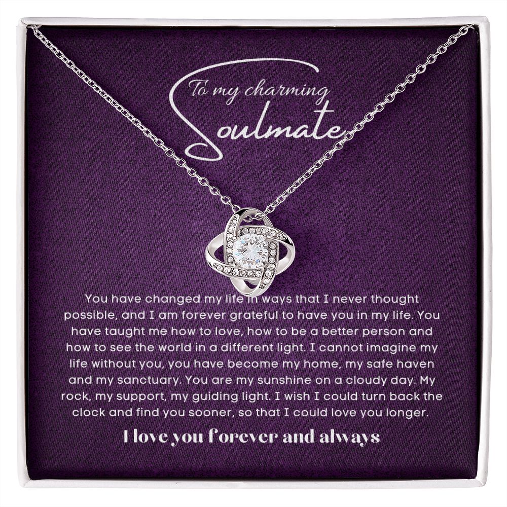 To my soulmate gift for birthday or anniversary and Valentinesday