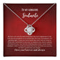 love knot earing To my soulmate necklace gift for anniversary or Valentine's ay