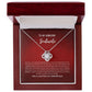 love knot earing To my soulmate necklace gift for anniversary or Valentine's ay