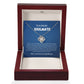 To my soulmate necklace gift for anniversary or Valentine's ay