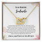 To my soulmate Interlocking hearts