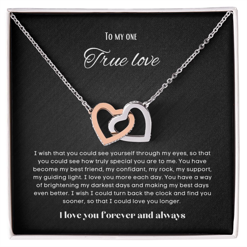 To my soulmate gift for birthday or anniversary and Valentinesday