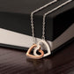 To my soulmate Interlocking hearts