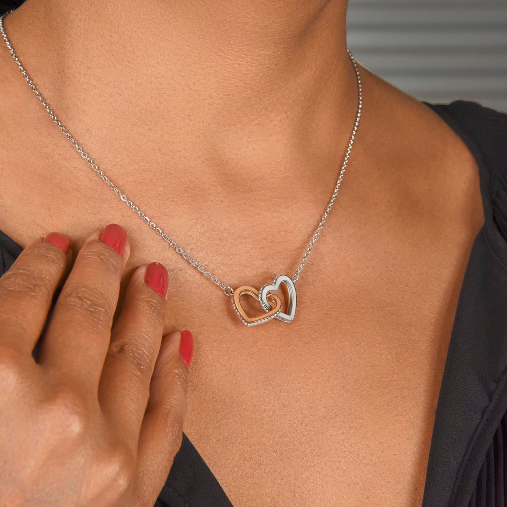 To my soulmate Interlocking hearts