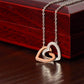 To my soulmate Interlocking hearts