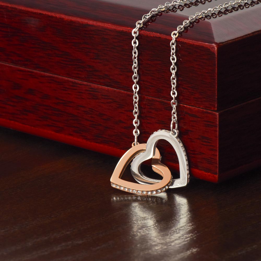 To my soulmate Interlocking hearts