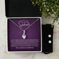 To my soulmate Alluring necklace set with earrings
