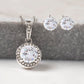 To my soulmate hop necklace and earrings set for anniversary or Valentine's day