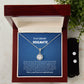 To my soulmate hop necklace and earrings set for anniversary or Valentine's day