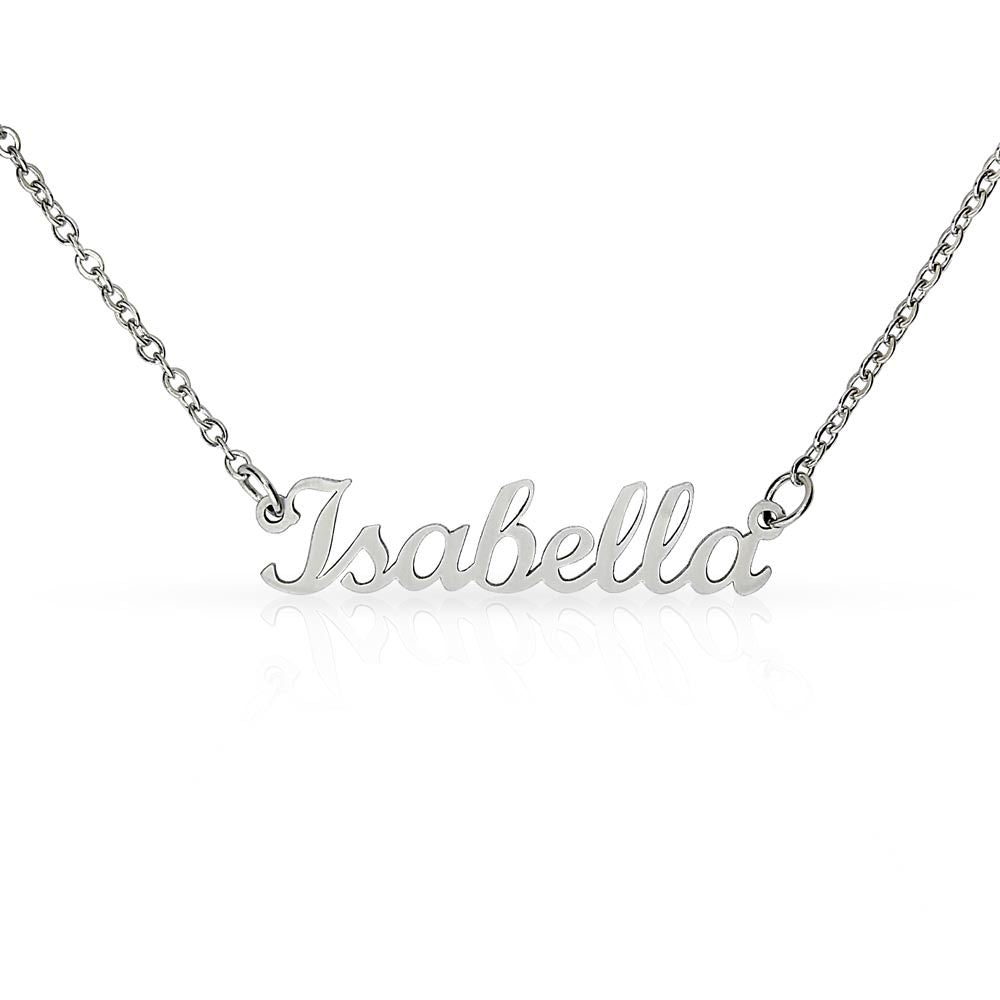 Custom name necklace