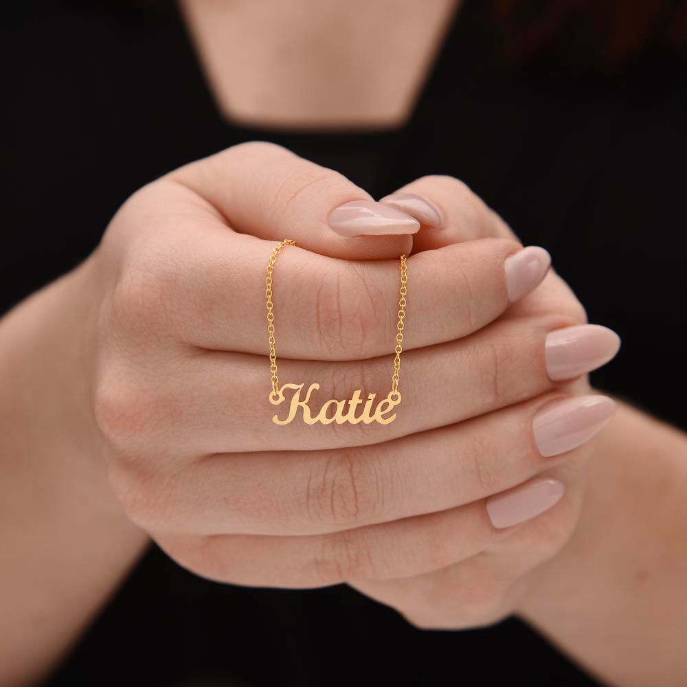 Custom name necklace