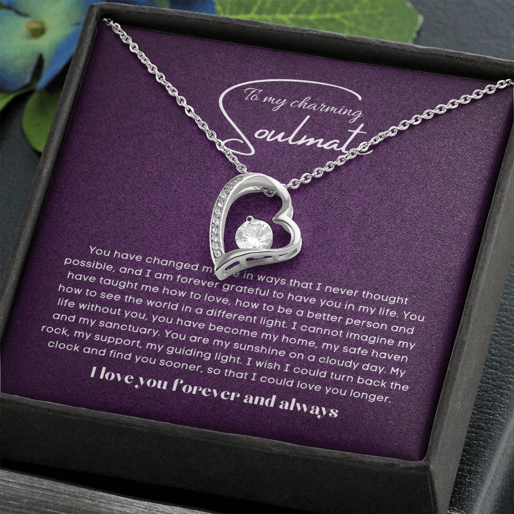 To my soulmate necklace forever