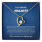 To my soulmate necklace forever
