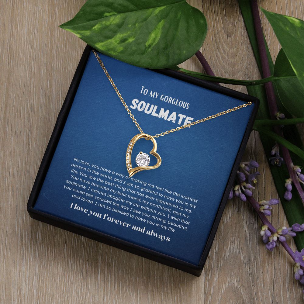 To my soulmate necklace forever