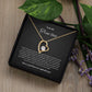 To my soulmate necklace forever