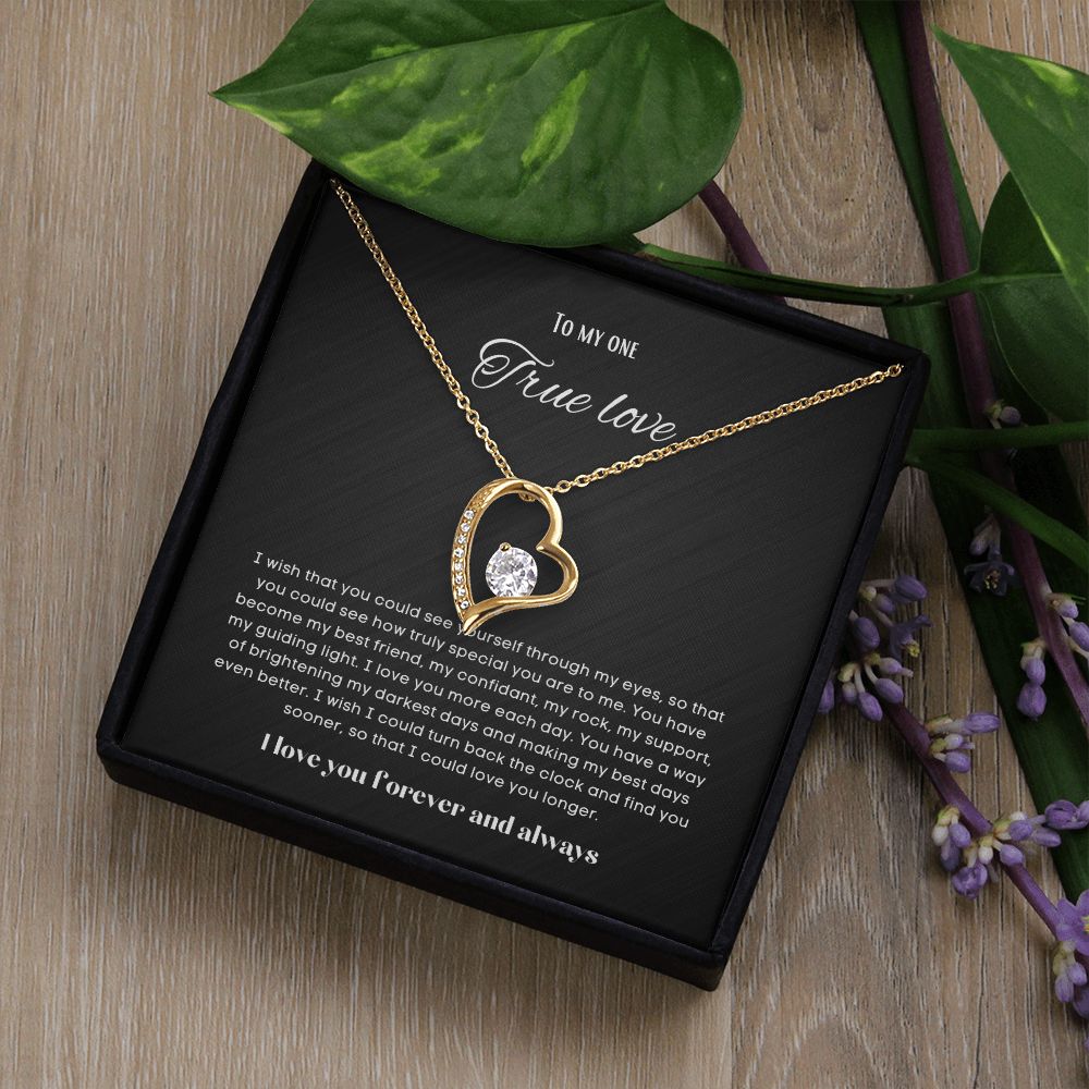 To my soulmate necklace forever