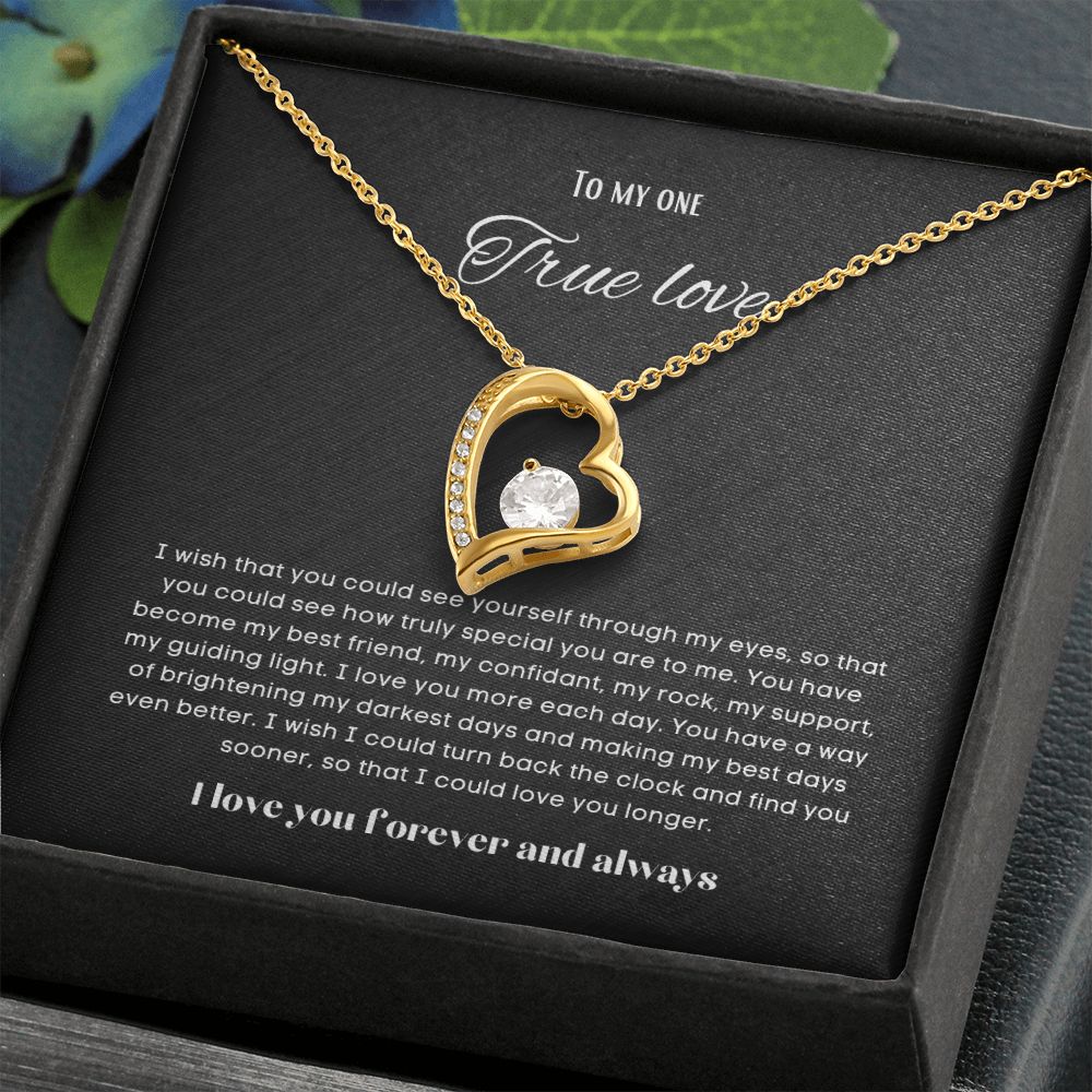 To my soulmate necklace forever
