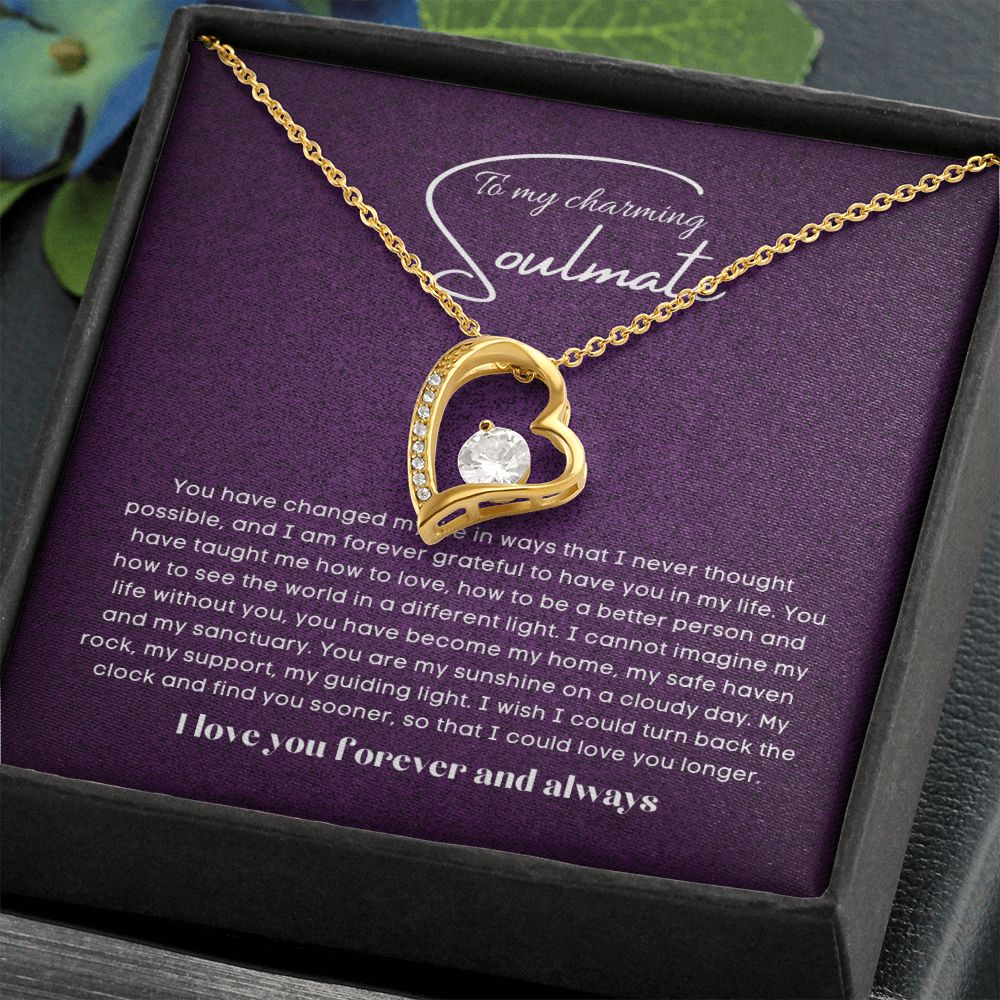 To my soulmate necklace forever